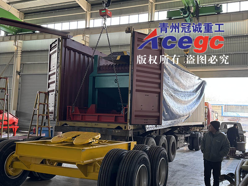 移動重選設備出口