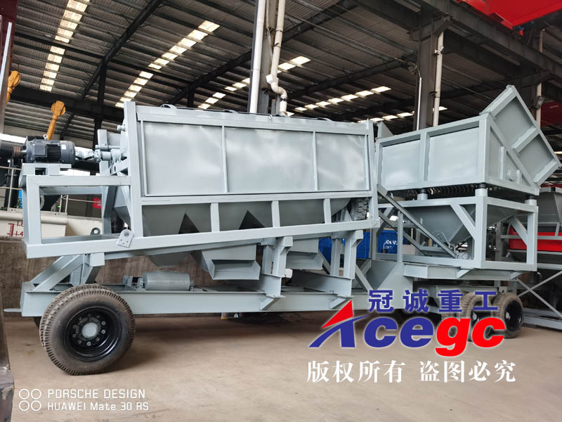 滾筒篩淘金車 滾筒篩淘金車