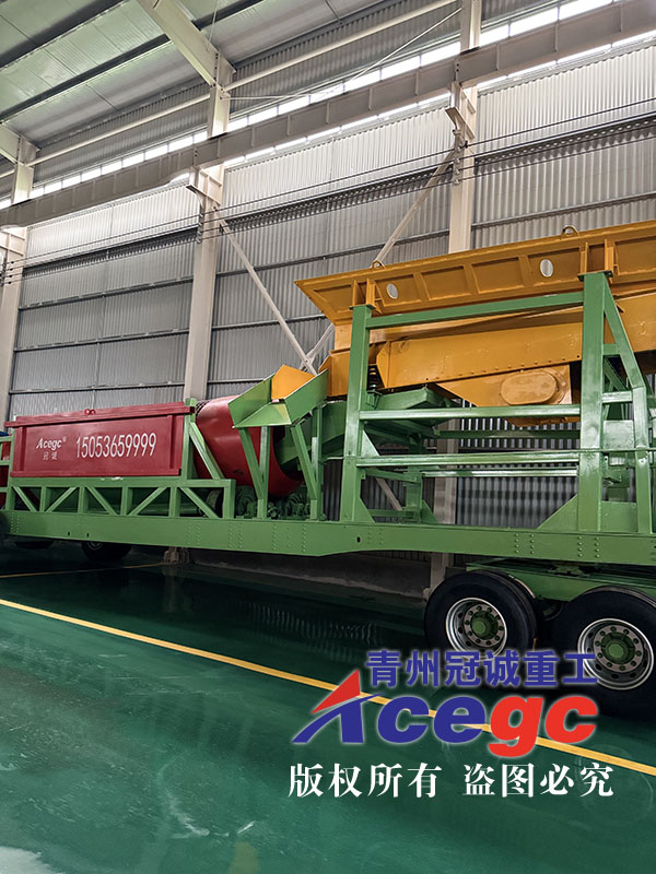 新型泥石分離洗礦重選設備